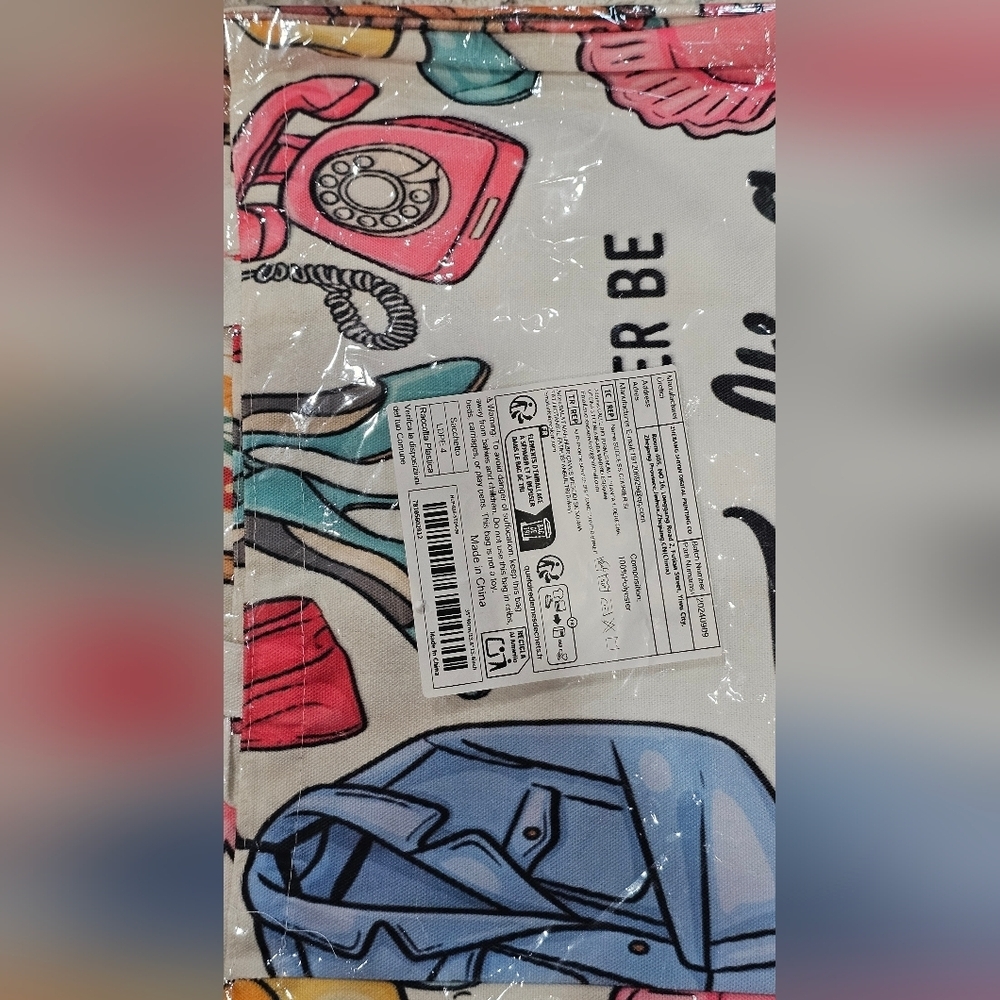 Tote Bag ' I'd Rather Be Thrifting' Canvas Bag. New - Picture 3 of 3